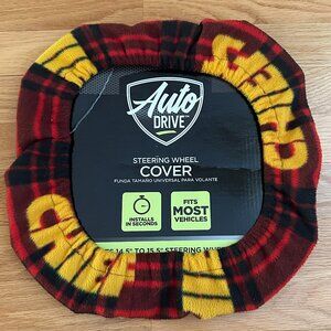 NWT Kansas City Chiefs Auto Drive Steering Wheel Cover